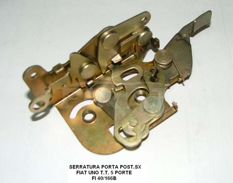 SERRATURA PORTA FIAT UNO 5 PORTE POST.SX